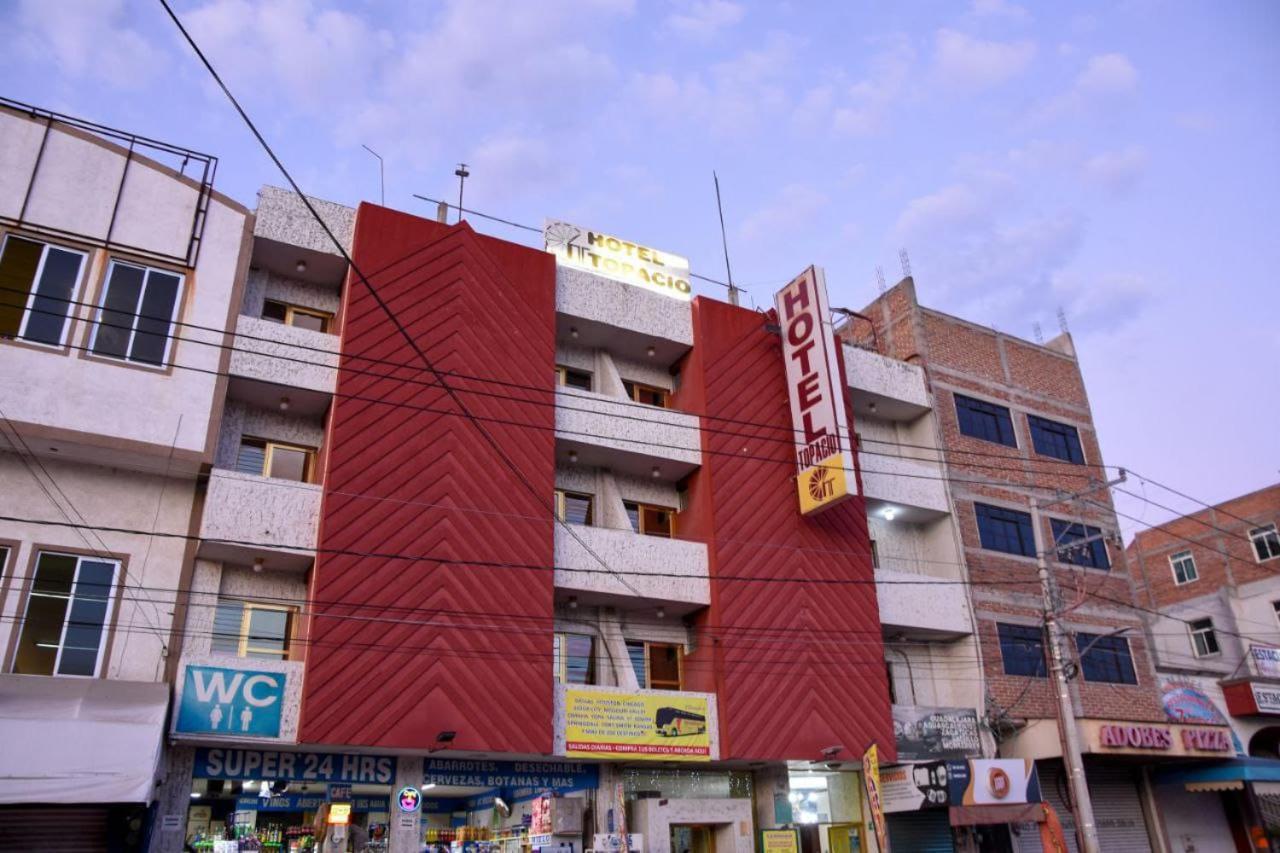 Hotel Topacio 산 후안 데 로스 라고스 외부 사진